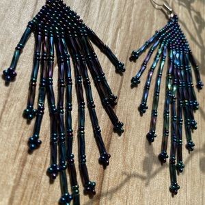 Native Cora Artisan Beaded Earring Set